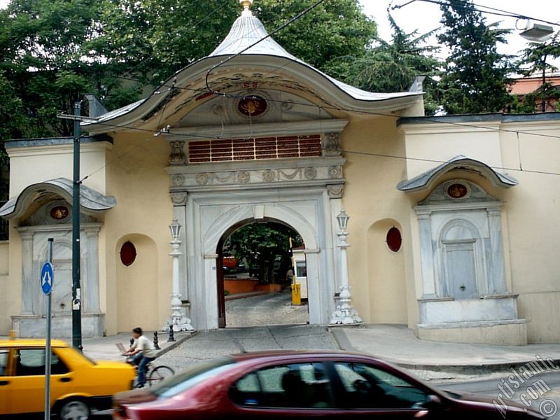 View of Gulhane district in Istanbul city of Turkey.
