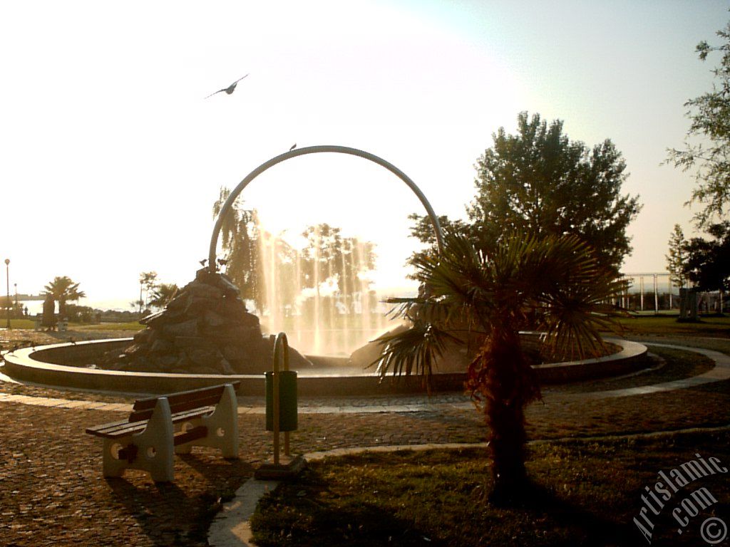 View of Yalova city in Turkey.
